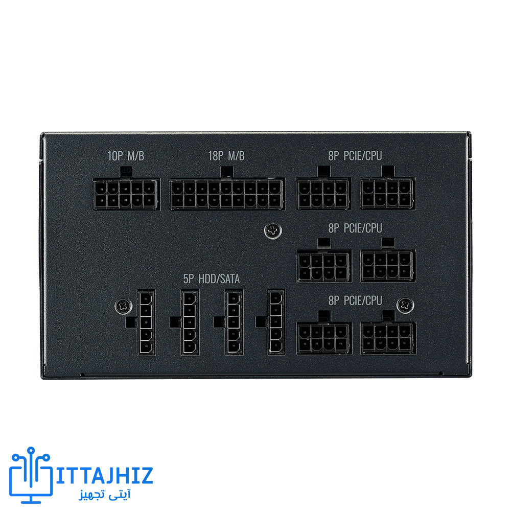 پاور کولر مستر MWE Gold 1050W V2 Full Modular - آیتی تجهیز