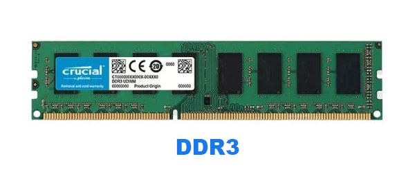 نمونه رم کامپیوتر DDR3