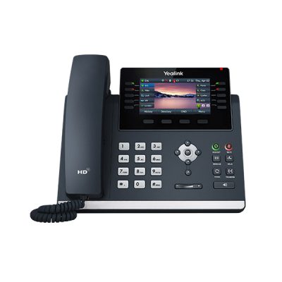تلفن تحت شبکه یالینک مدل yealink sip-t46u